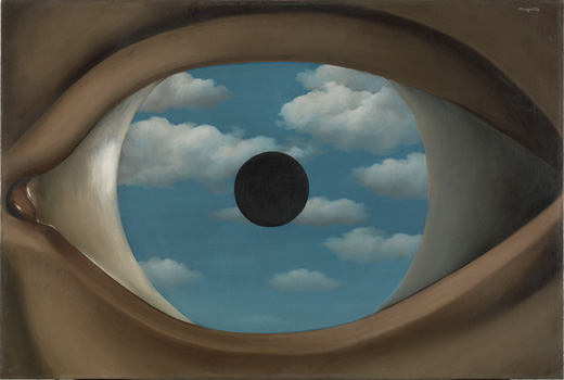 Rene Magritte - False Mirror
