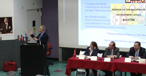 Stephen Kinzer, MDGS-Ataturk, Keynote, Inaugural Session, April 19, 2013