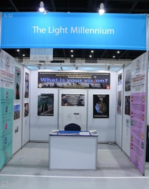 The Light Millennium Exhibit Booth at HICO Convention Center in Gyeongju, Republic of Korea
